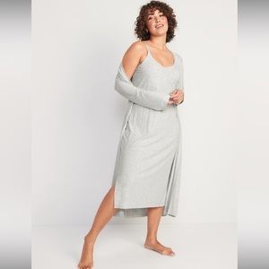 Old Navy Maternity nightgown and robe